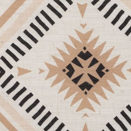 Eglo 420079 - Decoratief sierkussen CHEVERY 45x45 cm beige/zwart