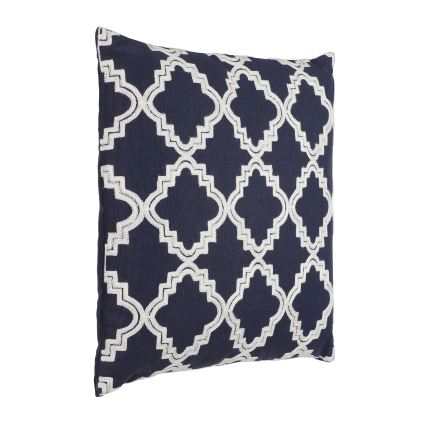 Eglo 420096 - Sierkussen BERHALA 45x45 cm blauw/wit