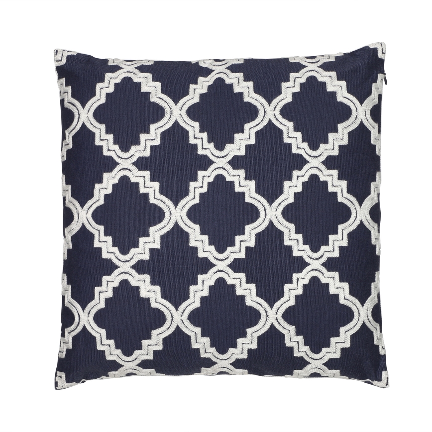 Eglo 420096 - Sierkussen BERHALA 45x45 cm blauw/wit