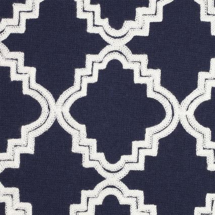 Eglo 420096 - Sierkussen BERHALA 45x45 cm blauw/wit