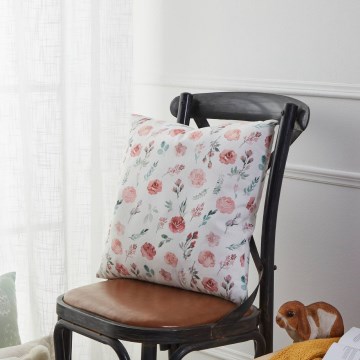 Eglo 420102 - Sierkussen GEBENG 45x45 cm wit/roze