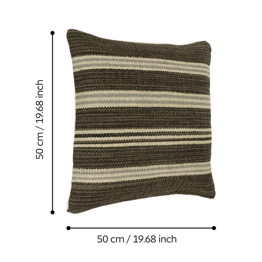 Eglo 420104 - Sierkussen CHEVERY 50x50 cm bruin