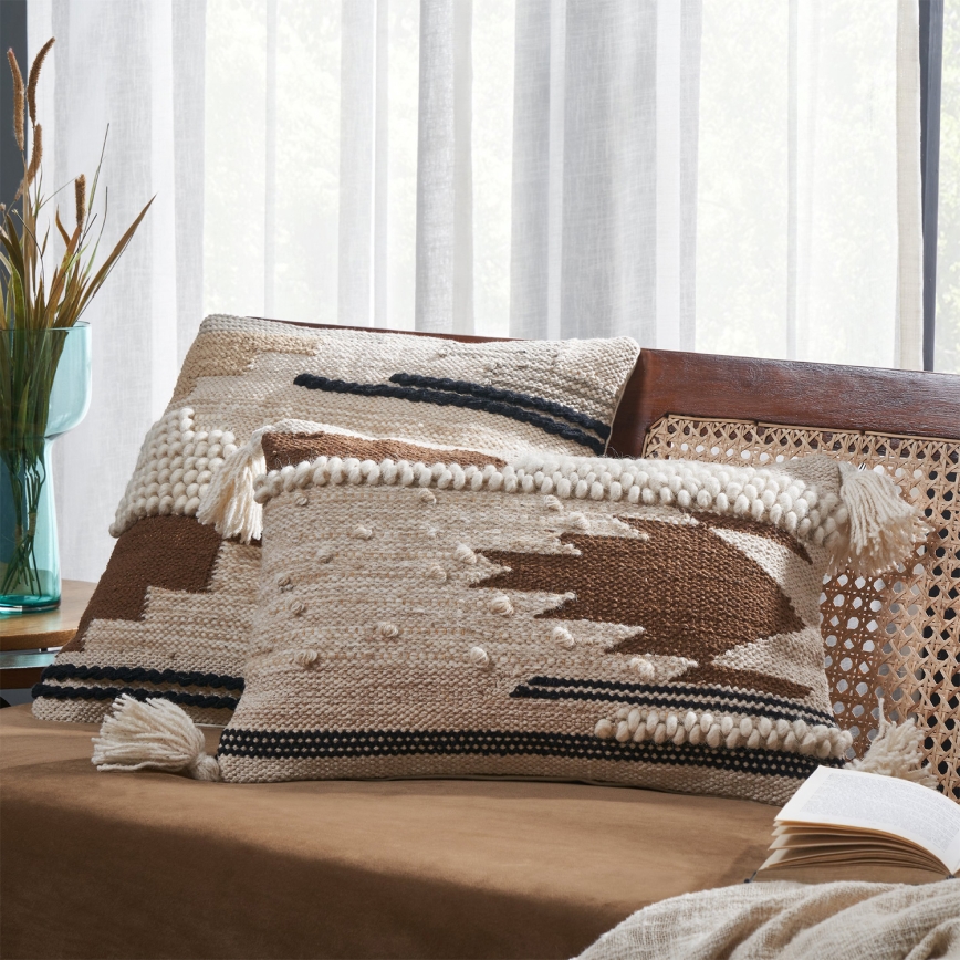 Eglo 420108 - Decoratief sierkussen CHEVERY 45x45 cm beige