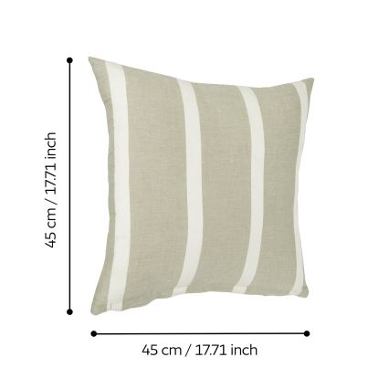 Eglo 420114 - Sierkussen BETAMPONA 45x45 cm beige