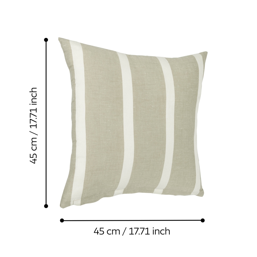 Eglo 420114 - Sierkussen BETAMPONA 45x45 cm beige