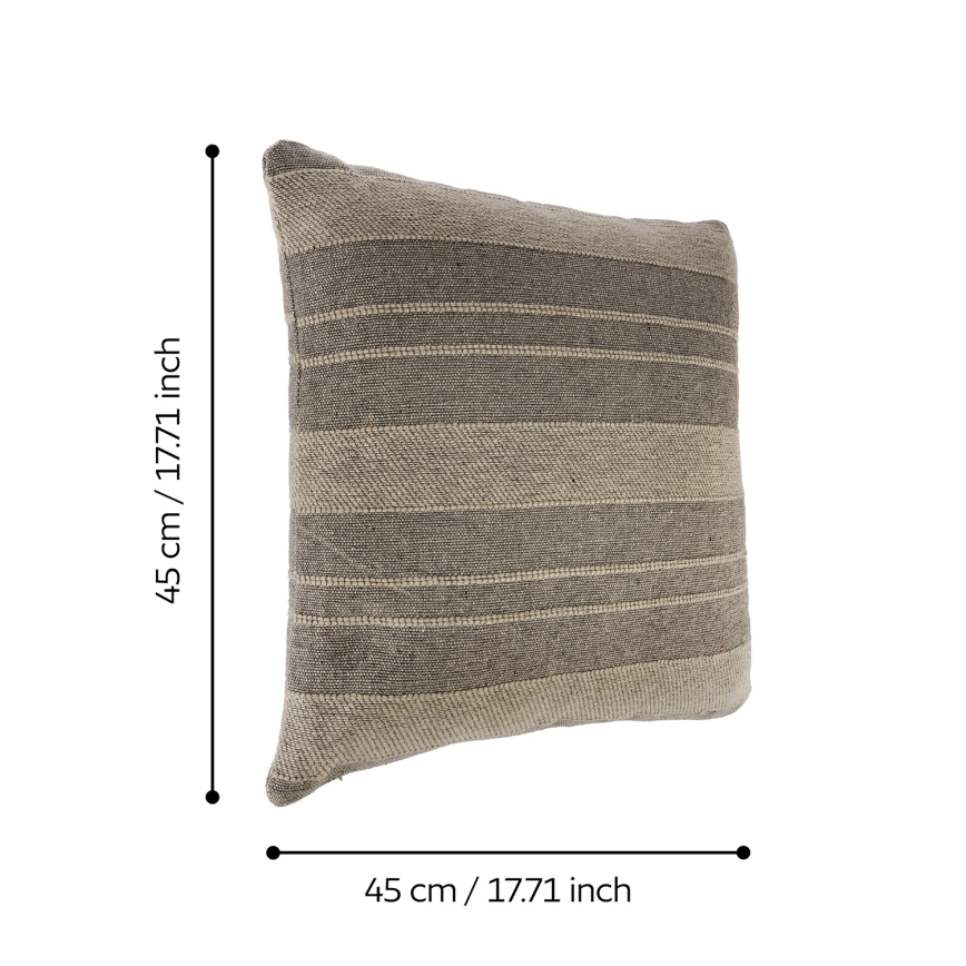 Eglo 420125 - Decoratief sierkussen CHEVERY 45x45 cm bruin