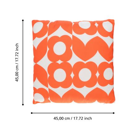 Eglo 420247 - Sierkussen TSUNAN 45x45 cm oranje