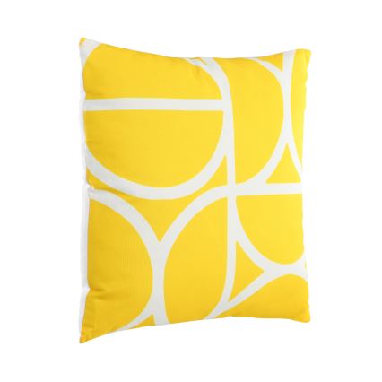 Eglo 420248 - Decoratief kussen TSUNAN 45x45 cm geel