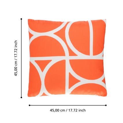 Eglo 420251 - Sierkussen TSUNAN 45x45 cm oranje