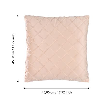 Eglo 420253 - Sierkussen SHOURA 45x45 cm roze