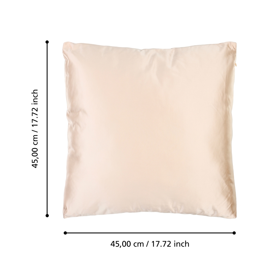 Eglo 420275 - Decoratiekussen KYONAN 45 x 45 cm roze