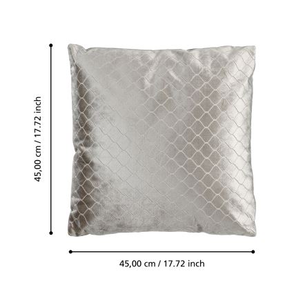 Eglo 420284 - Sierkussen SINGU 45x45 cm grijs