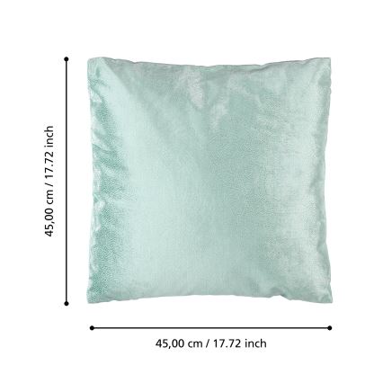 Eglo 420285 - Decoratief sierkussen SINGU 45x45 cm mint