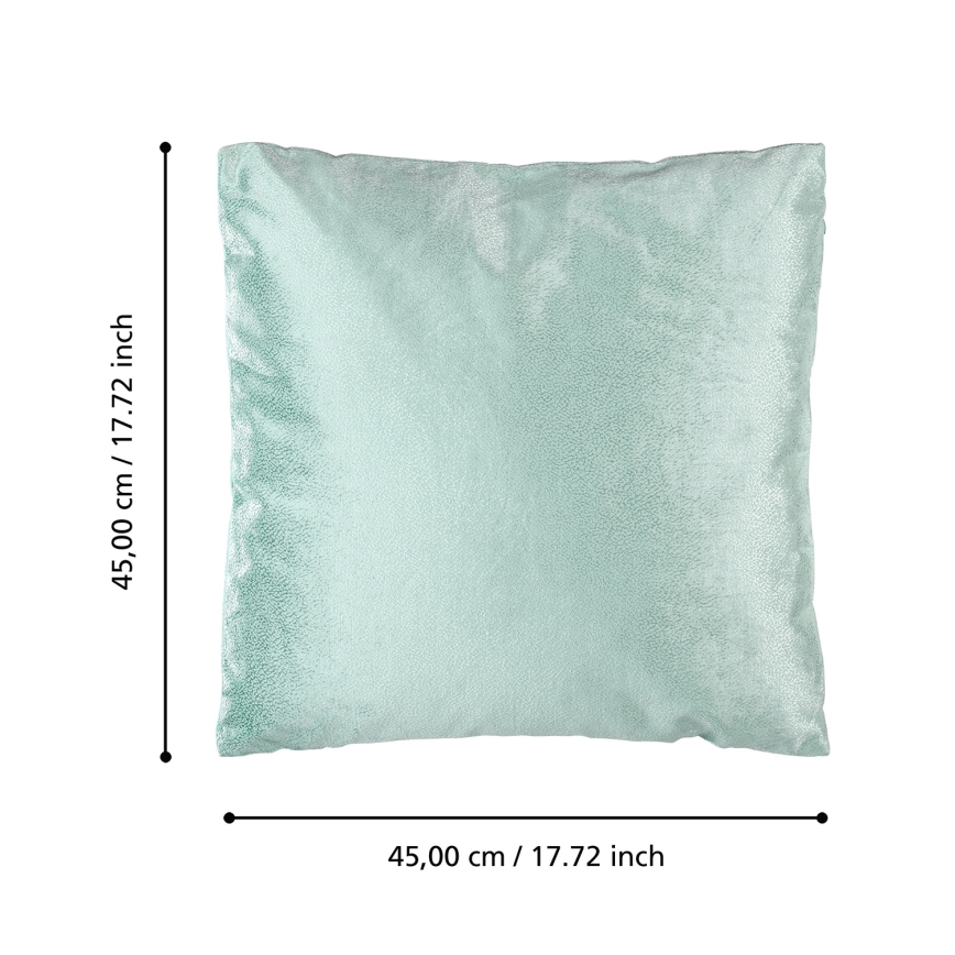 Eglo 420285 - Decoratief sierkussen SINGU 45x45 cm mint