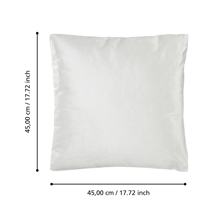 Eglo 420286 - Sierkussen SINGU 45x45 cm wit