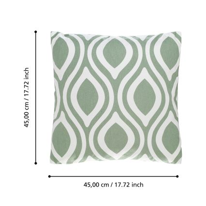 Eglo 420294 - Sierkussen CHEVERY 45x45 cm groen