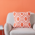 Eglo 420295 - Sierkussen CHEVERY 45x45 cm oranje