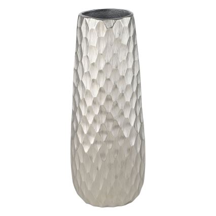 Eglo - Metalen vaas 31x12 cm zilver