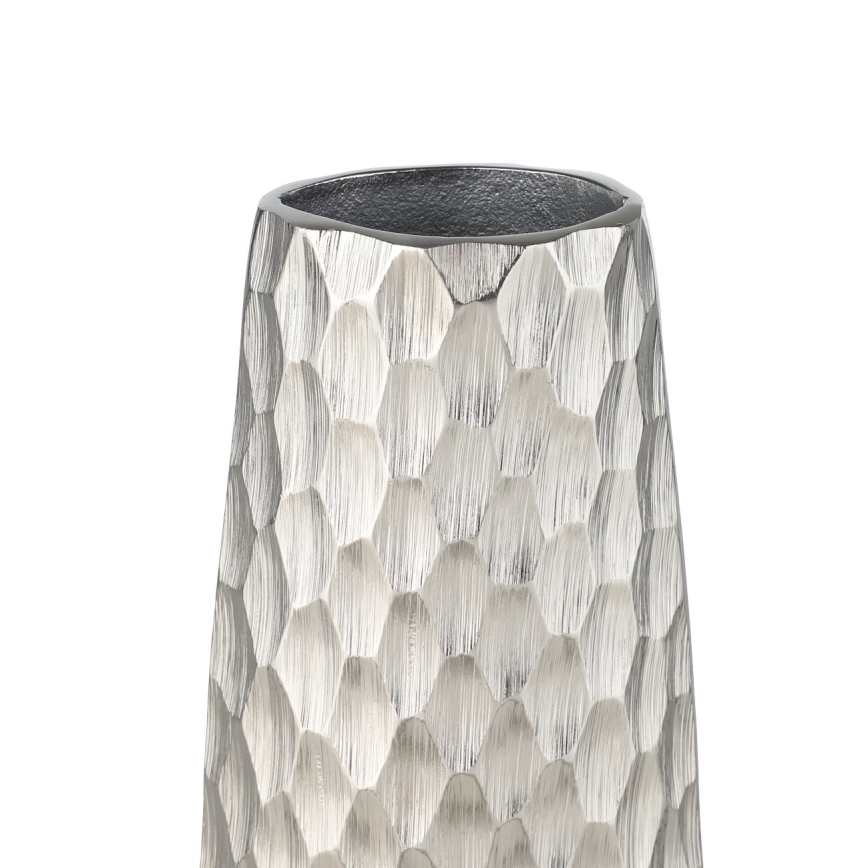Eglo - Metalen vaas 31x12 cm zilver