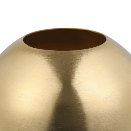 Eglo - Metalen vaas 16,5x18 cm goud
