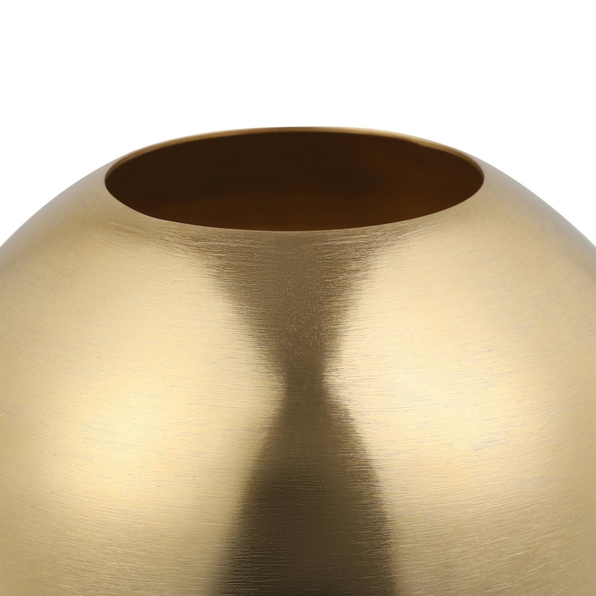 Eglo - Metalen vaas 16,5x18 cm goud