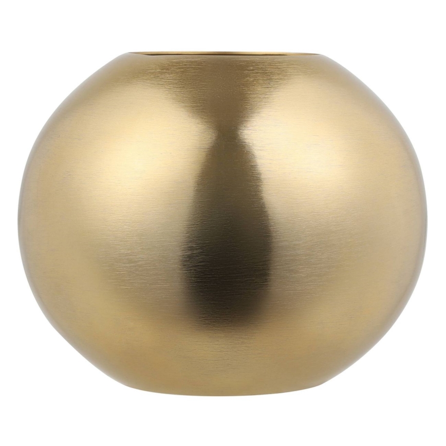 Eglo - Metalen vaas 16,5x18 cm goud