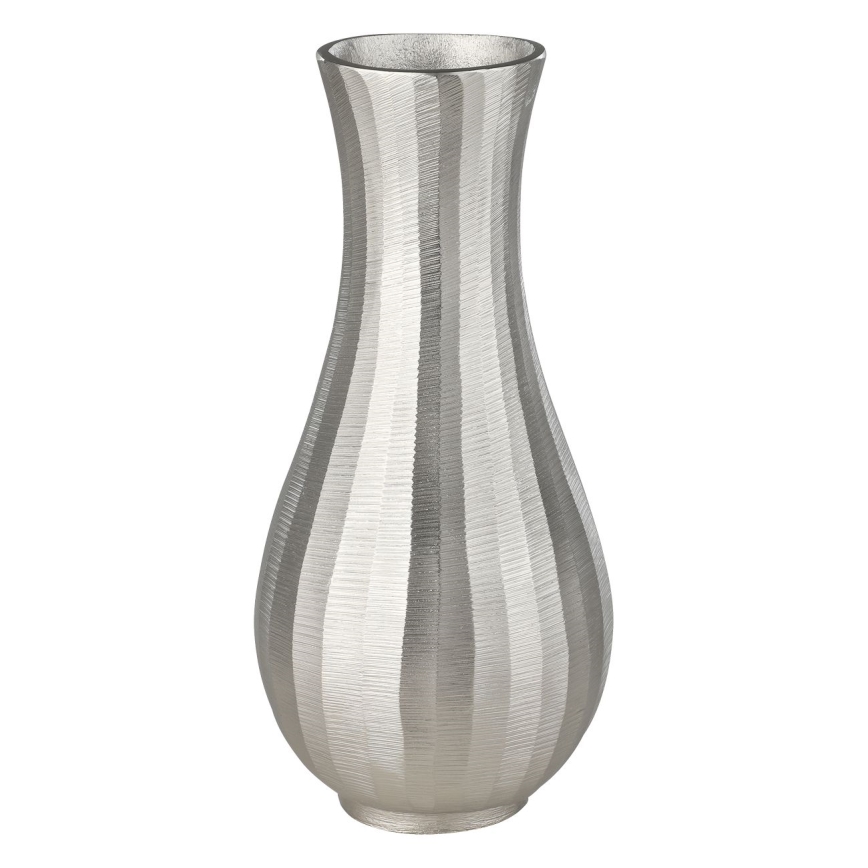 Eglo - Metalen vaas 28,5x13 cm zilver