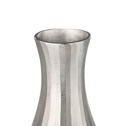 Eglo - Metalen vaas 28,5x13 cm zilver