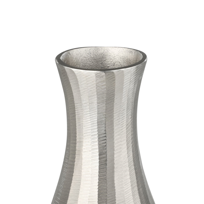 Eglo - Metalen vaas 28,5x13 cm zilver
