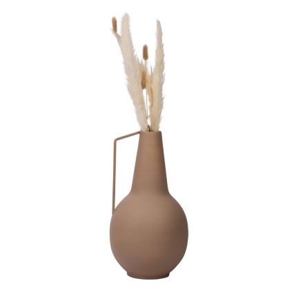Eglo - Metalen vaas 39x21 cm bruin