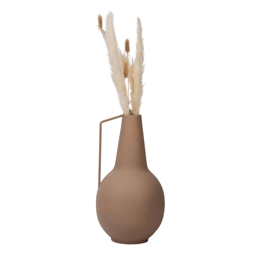 Eglo - Metalen vaas 39x21 cm bruin