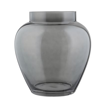 Eglo 421211 - glazen vaas ASINDRO 23,5 x 22 cm zwart/rookglas
