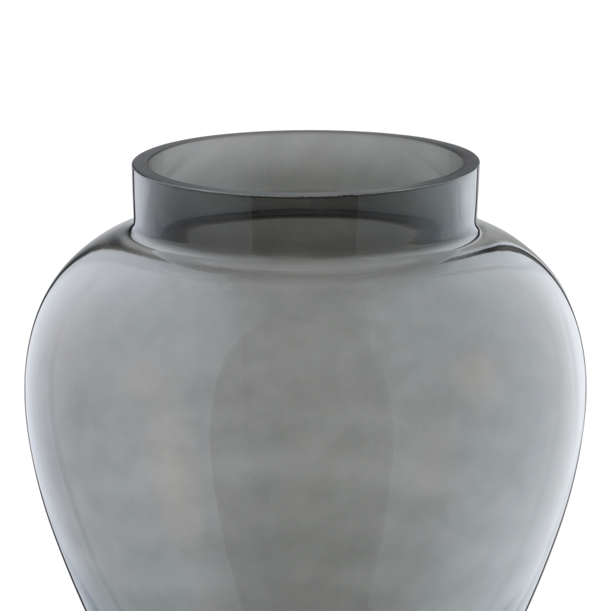 Eglo 421211 - glazen vaas ASINDRO 23,5 x 22 cm zwart/rookglas