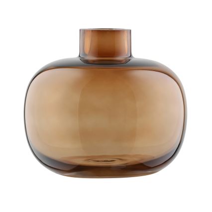 Eglo 421213 - Glazen vaas SIRANANA 11,8x13 cm bruin/rookglas