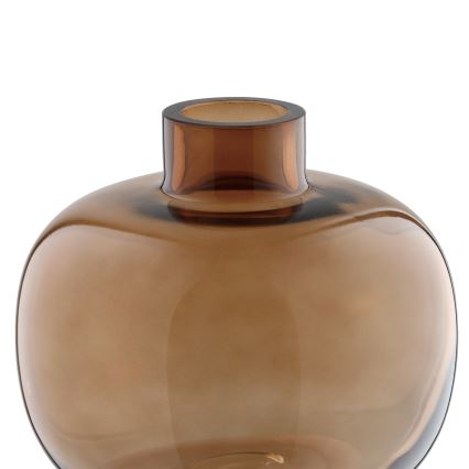 Eglo 421213 - Glazen vaas SIRANANA 11,8x13 cm bruin/rookglas