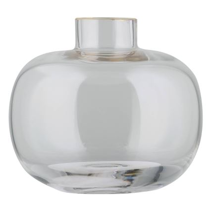 Eglo 421214 - Glazen vaas SIRANANA 11,8x13 cm helder/goudkleurig