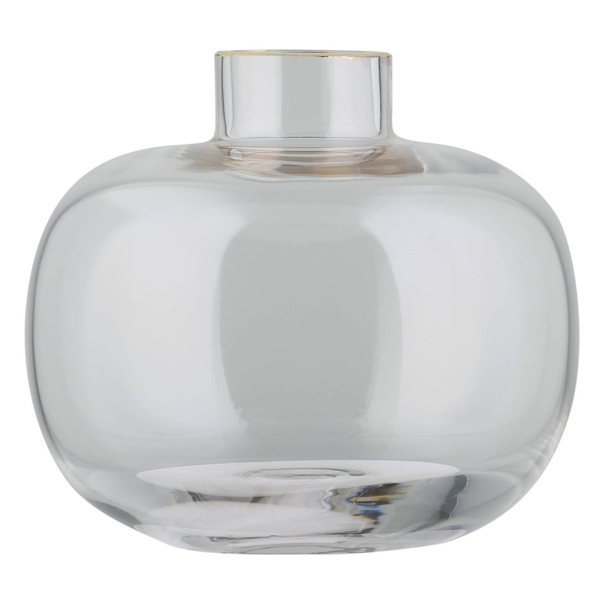 Eglo 421214 - Glazen vaas SIRANANA 11,8x13 cm helder/goudkleurig