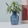 Eglo 421219 - Glazen vaas SIRANANA 22 x 14,5 cm blauw/rookgrijs