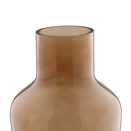 Eglo 421221 - Glazen vaas SIRANANA 22x14,5 cm bruin/rookkleurig
