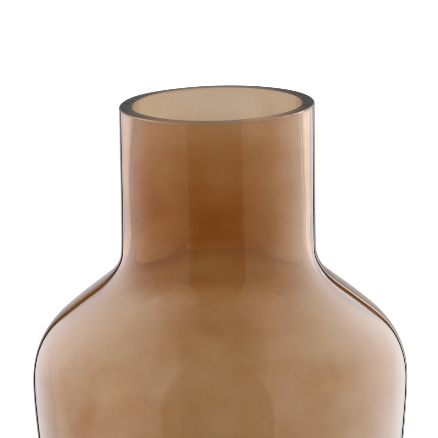 Eglo 421221 - Glazen vaas SIRANANA 22x14,5 cm bruin/rookkleurig