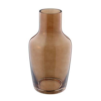 Eglo 421224 - Glazen vaas SIRANANA 25x13,3 cm bruin/rookkleurig