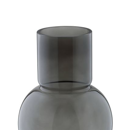 Eglo - Glazen vaas 28x15,5 cm zwart