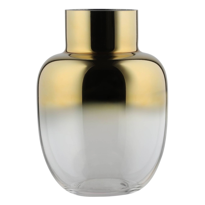 Eglo - Glazen vaas 20x14,4 cm goud