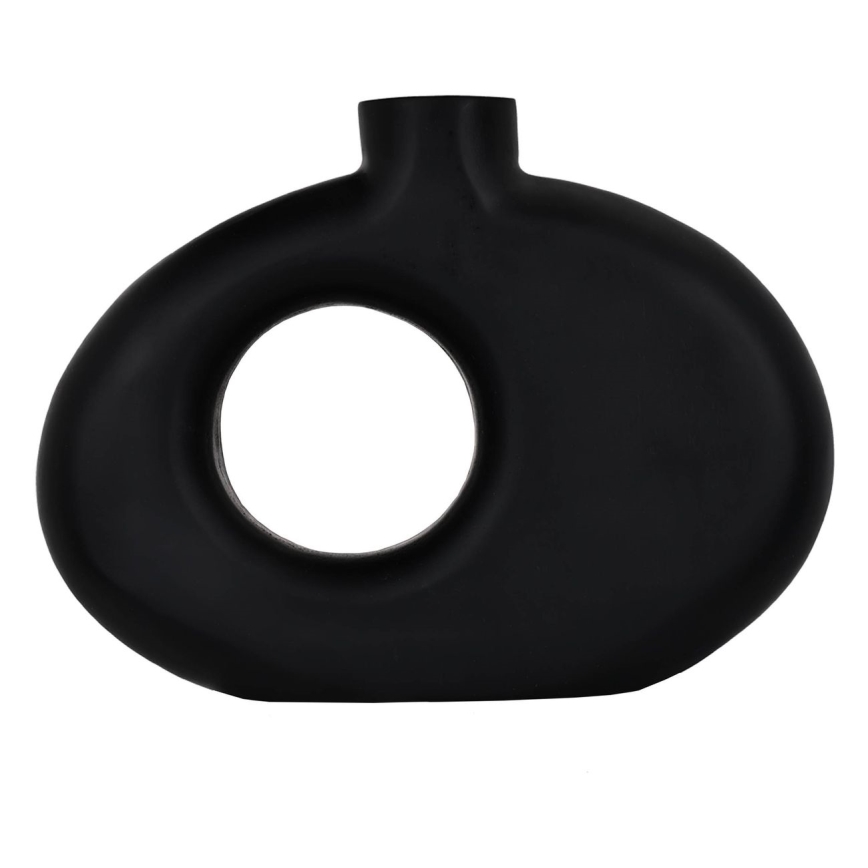 Eglo - Houten dorp 18x25,5 cm zwart