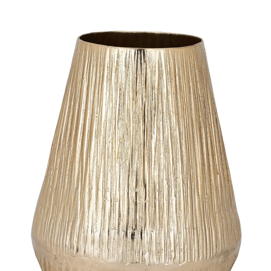 Eglo - Metalen vaas 27x20 cm goud