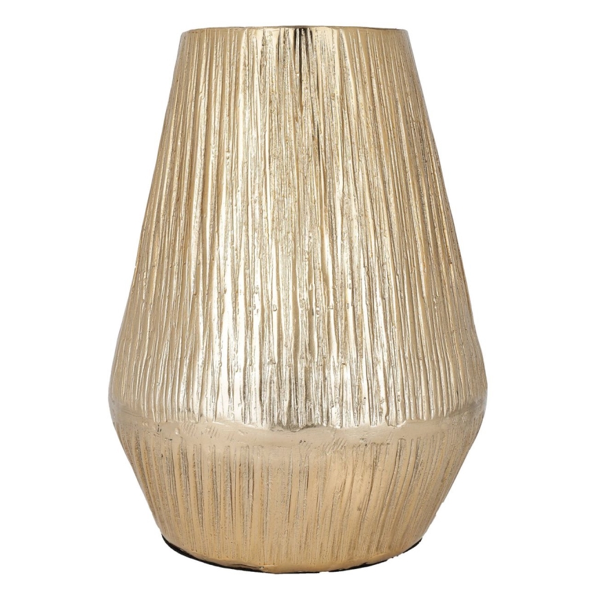 Eglo - Metalen vaas 27x20 cm goud