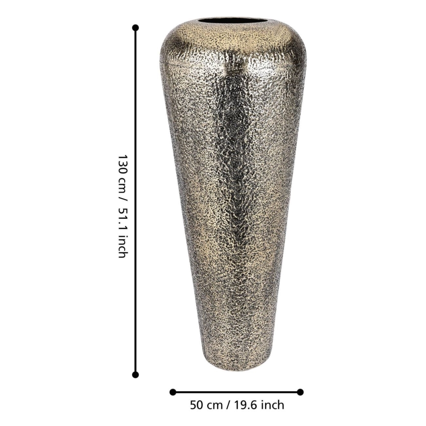 Eglo 421325 - Metalen vaas MIYAZAKI 130x50 cm bronskleurig