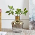 Eglo 421368 - SAMUNTAI glazen vaas 32x25 cm goud