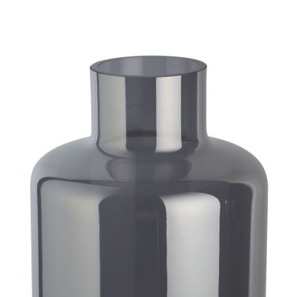 Eglo 421381 - Glazen vaas NABAS 73x25 cm zwart/rookglas