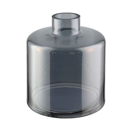 Eglo 421385 - Glazen vaas NABAS 24,5x21 cm zwart/rookglas